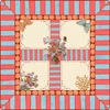 Coral & Sky Blue
