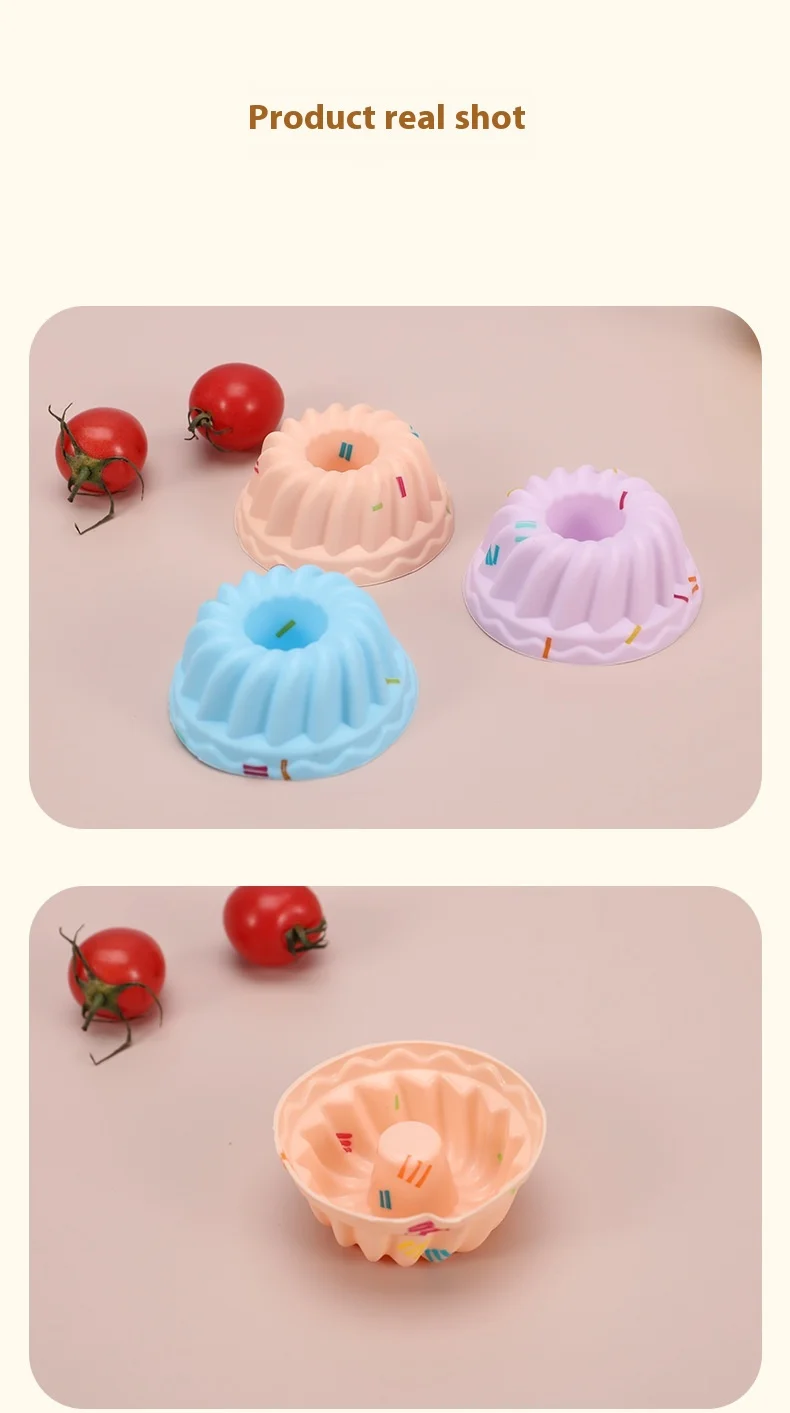 8.4g Round Silicone Muffin Cup and Cake Mold Baking Tool for Pudding Cake Other Desserts details