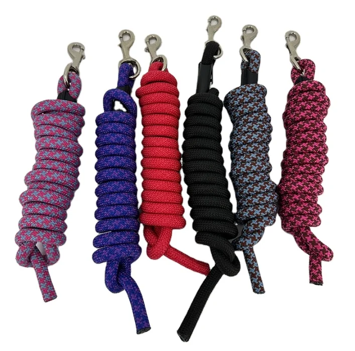Leader Rope horse equipment bridle Full Braided Swivel Hook Bolt Bridle ...