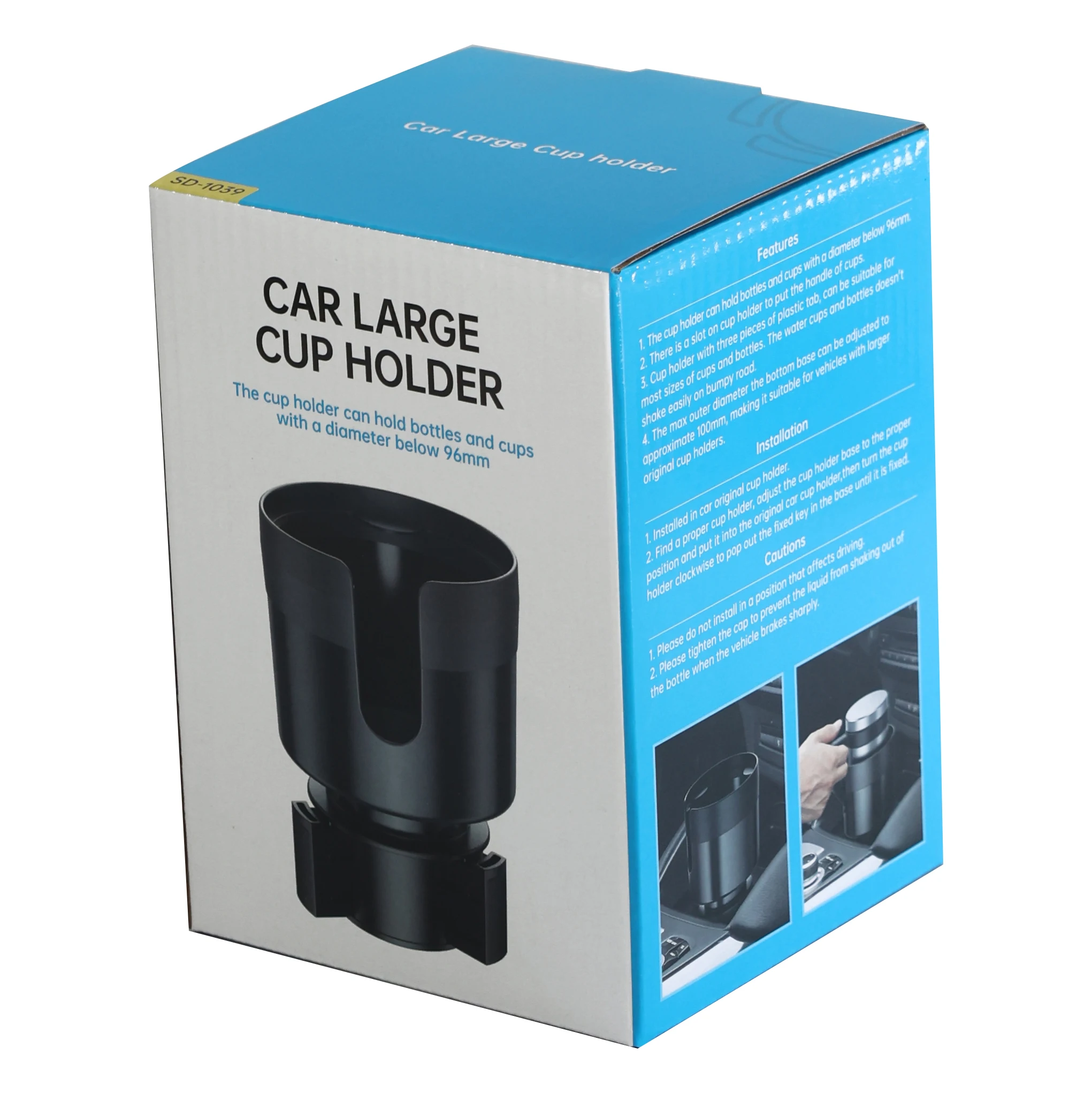 Universal Plus Integral Upgraded Car Coffee Water Cup Holder Expander