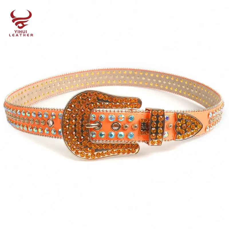 Wholesale Custom bb simon belts rhinestone men crystal From m