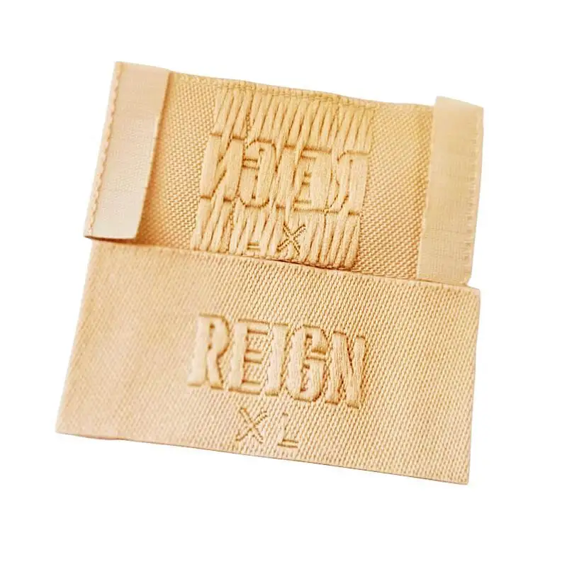 Factory Price 100PCS Cheap Factory Price Wholesale Fabric Tag Clothing Labels Woven Label for Garments