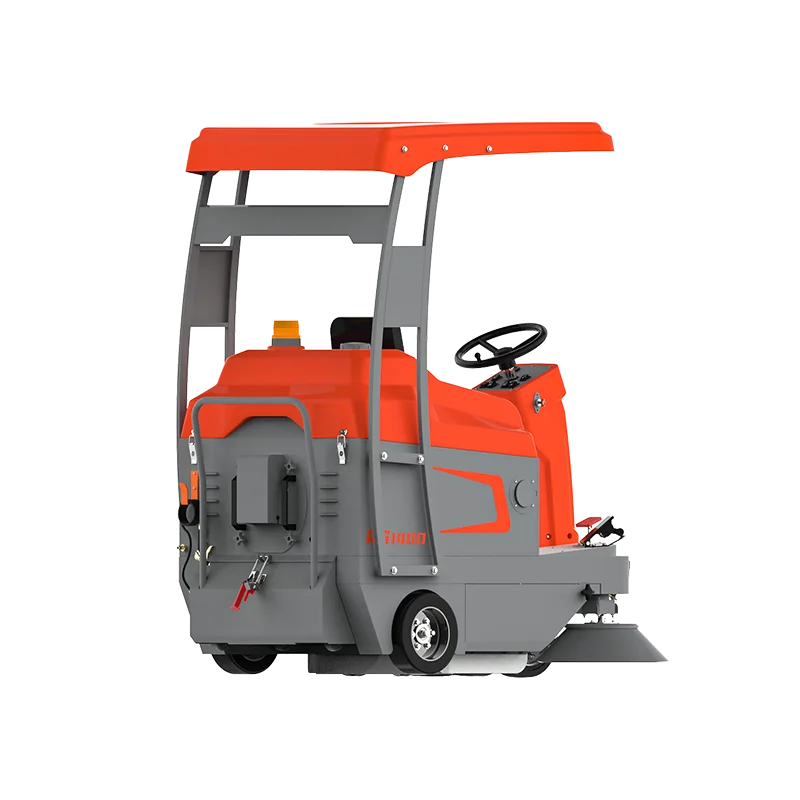 Middle-Sized Road Sweeper Machine for Cleaning Concrete/Asphalt Pavement/Terrazzo for Industrial Floor Sweepers