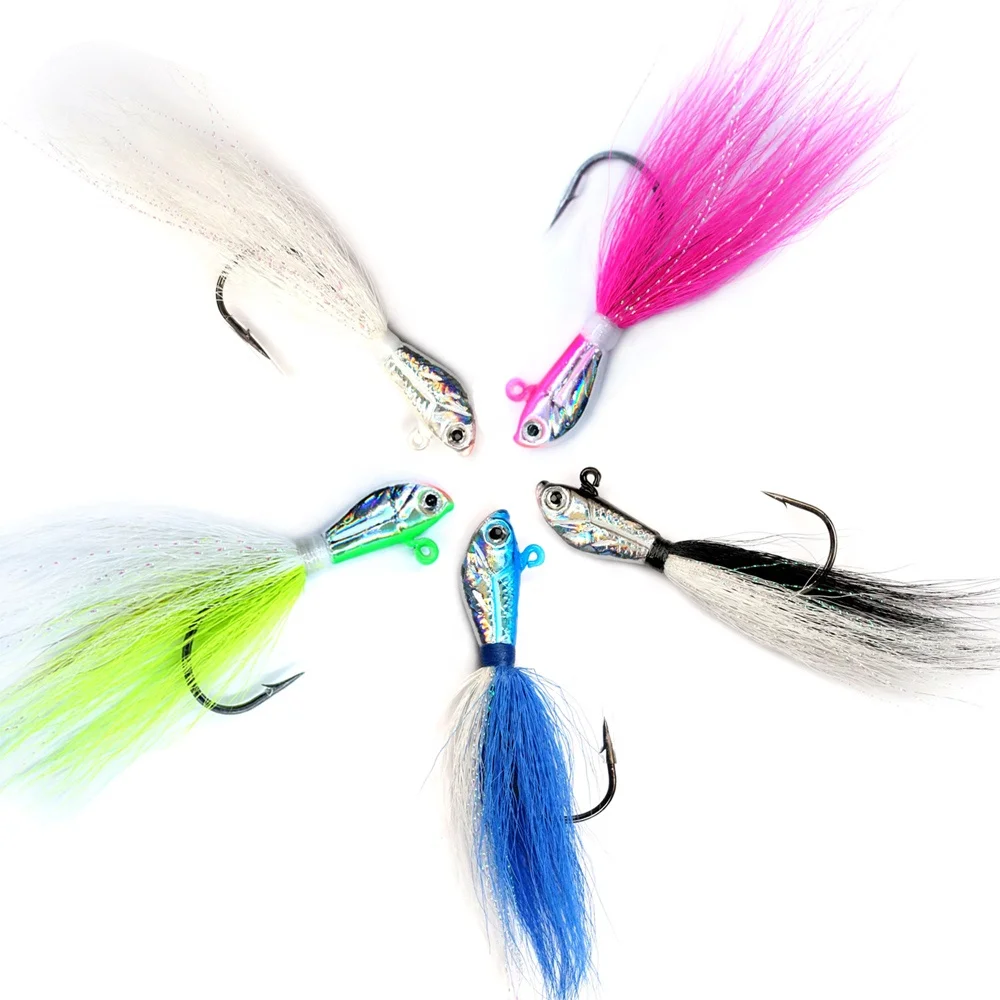 SEASKY 1/4oz Sinking Jigs - Versatile Bass Fishing Lures