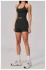 Set corto reggiseno U nero
