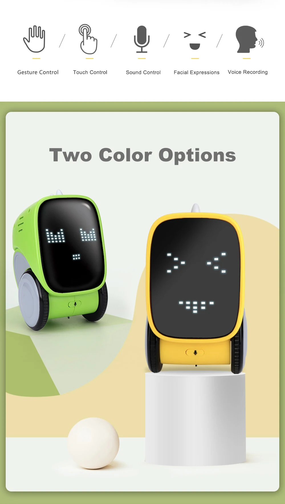 Горячая Распродажа JJRC R16 робот интеллектуальный сенсорный многофункциональный мини умный музыкальный танец Рождественский подарок 2019