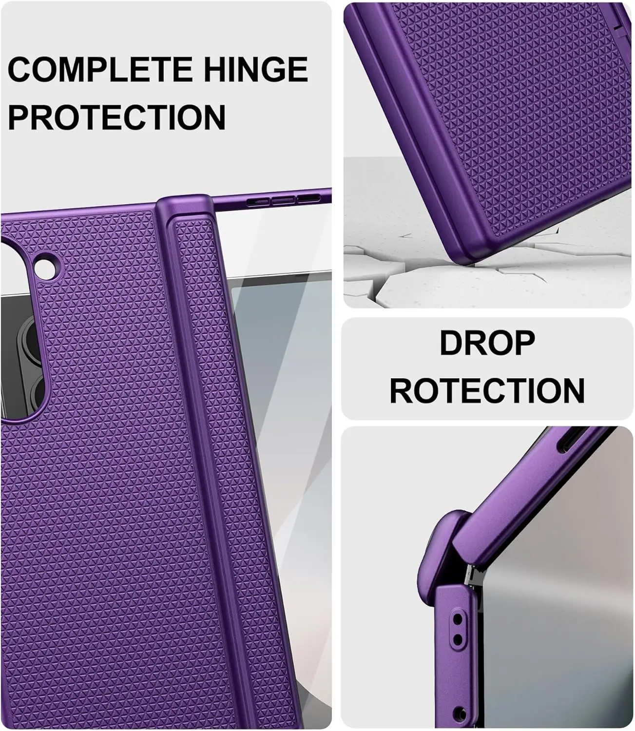 Fit for Samsung Galaxy Z Fold 6 5  Ultra-Thin Durable Shockproof Case with Screen Protector Full Body Protections supplier