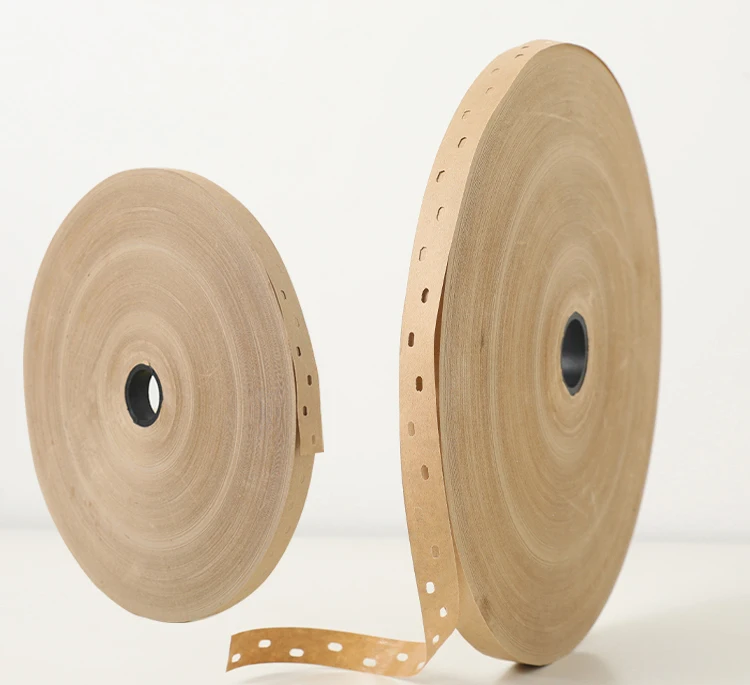 Eco Gum Tape Veneer Tape Perforated Dry Veneer Tape For Plywood With