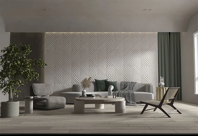 MUMU 3D Decorative Attractive Design Interior Feature Wood Wall ...