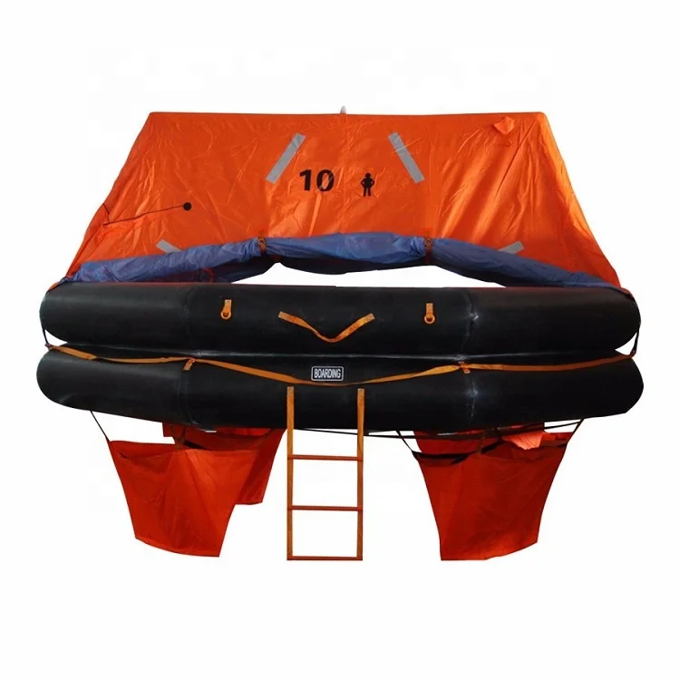 4 to 25 Passagers Self-Inflatable Life Raft for Marine Safety