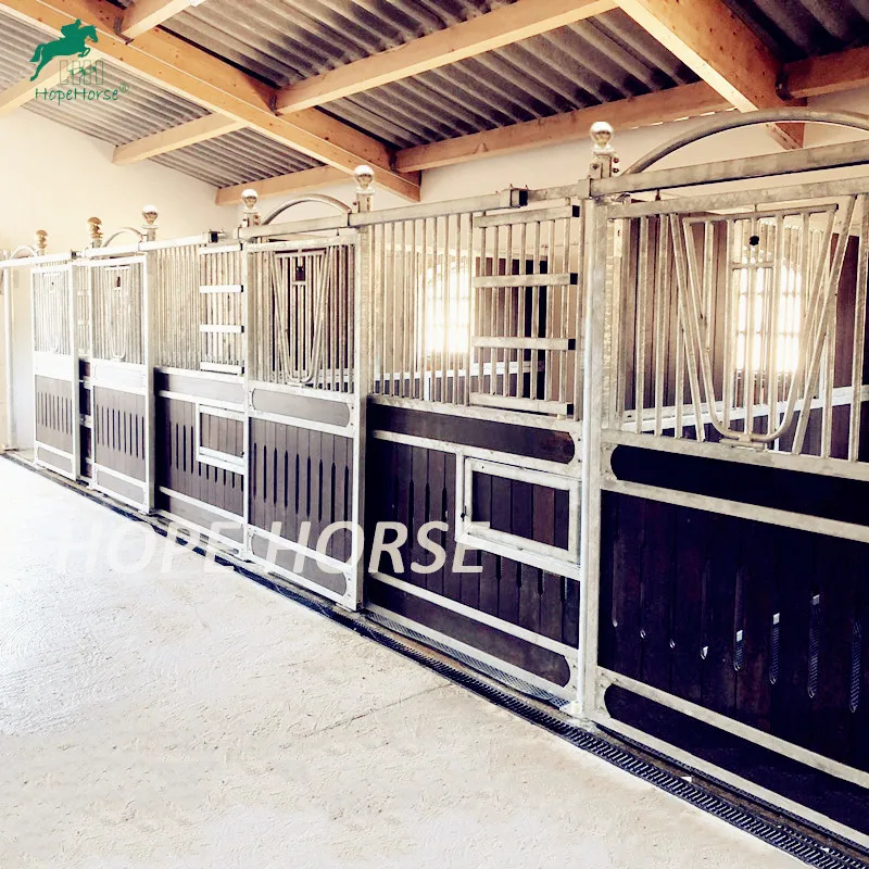 Bamboo Powder Coated Horse Box Horse Stable Modular Horse Stalls Buy