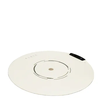 The circular silicone flexible heating plate can be stored and easily folded dryingl warm food thaws