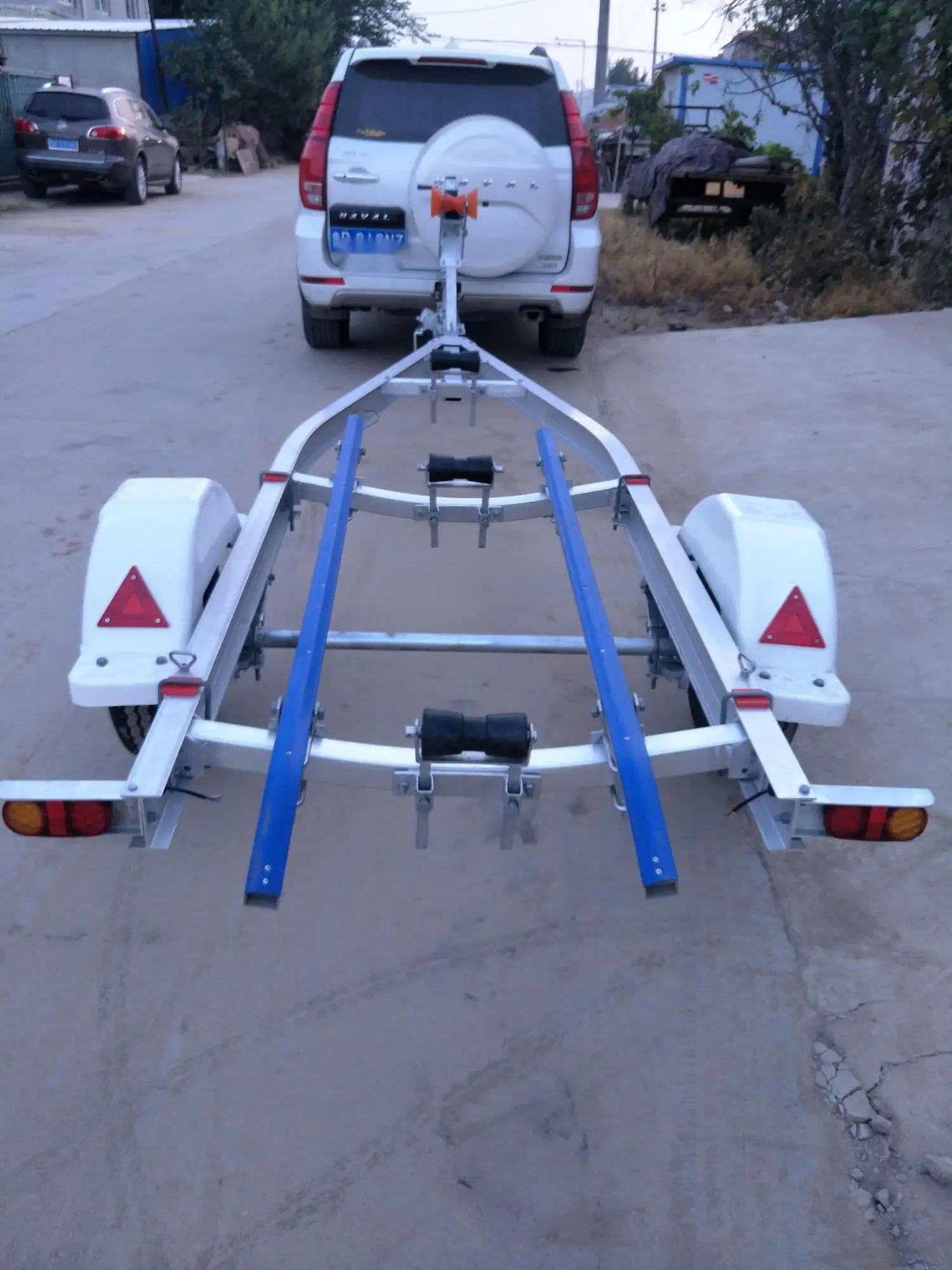 12ft Single Axle Aluminum Boat Trailer Loading 400kgs Buy Single Axle Aluminum Boat Trailer
