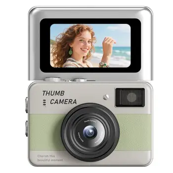Y11 CCD Digital High-Definition Camera-Flip Screen Photo & Video Camera with Filter-Student Model Mini Camera
