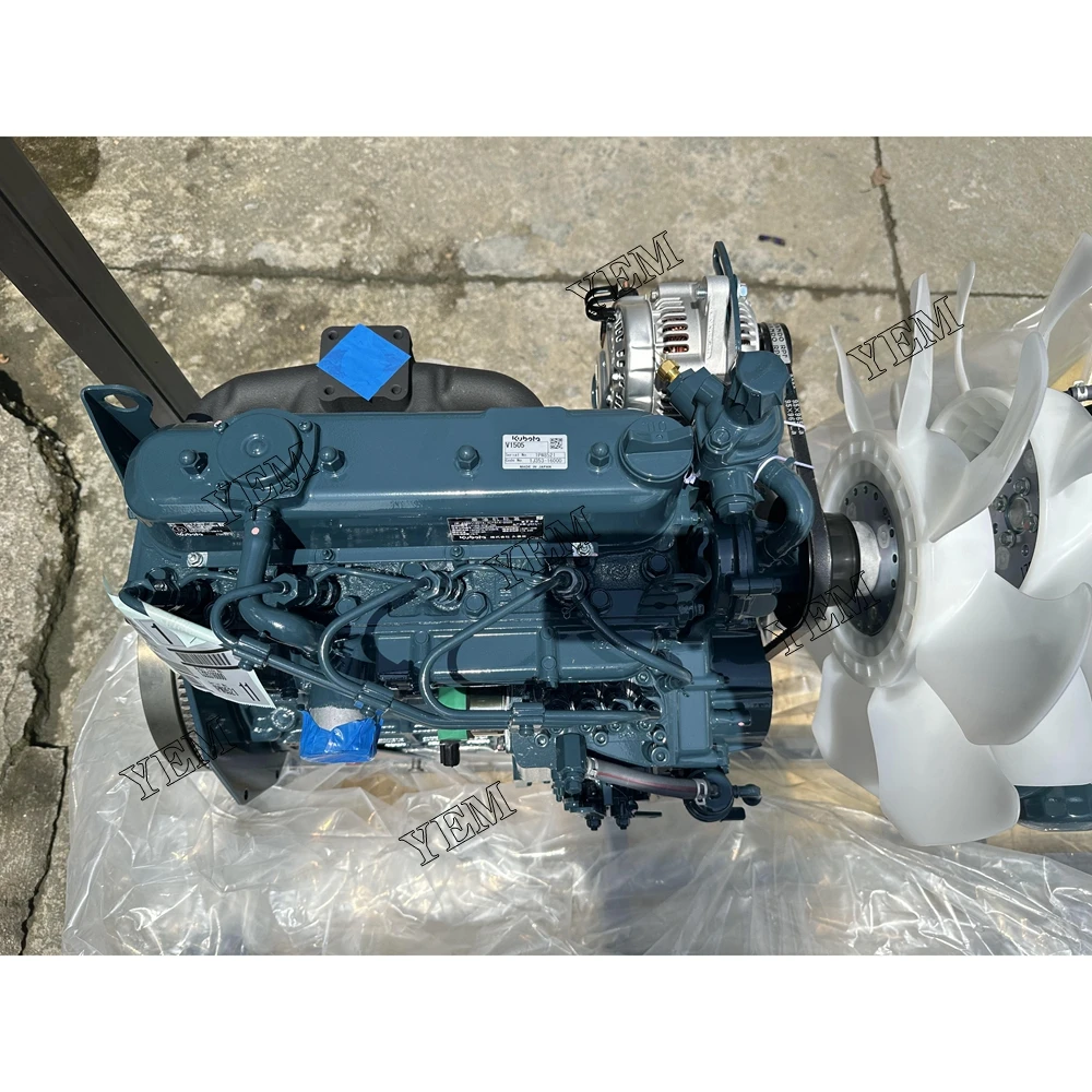 New V1505 Complete Engine Assy 1PW8521 2300RPM 18.2KW for Kubota Parts