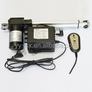 Quick Shipping Recliner Chair Linear Actuator with Aluminum Construction and Brush Commutation Permanent Magnet Material