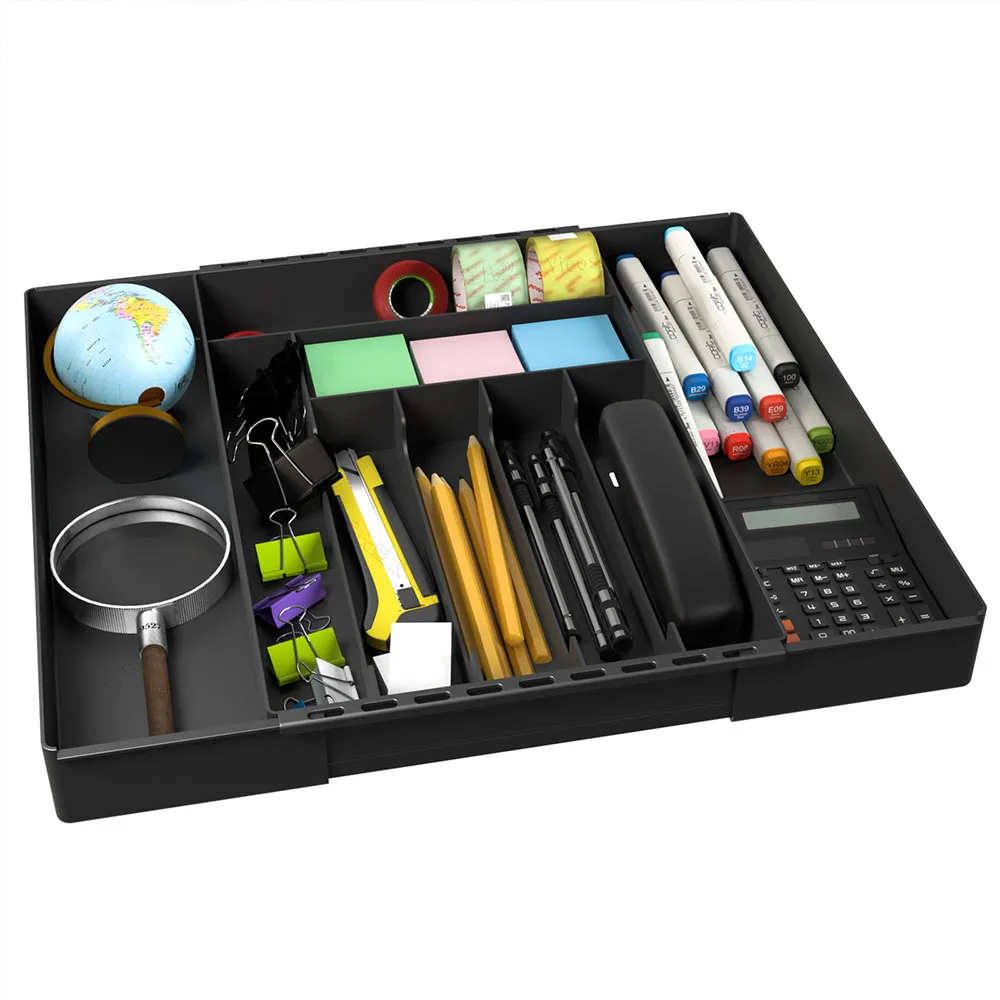 Cross Border Acrylic Household Grid Tray Multifunctional Dustproof Storage Makeup Organizers