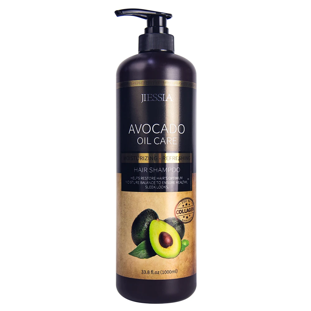 Hair Products  Beauty Product Anti Dandruff Oil Control Smoothing Avocado Oil Natural Hair Shampoo and Conditioner