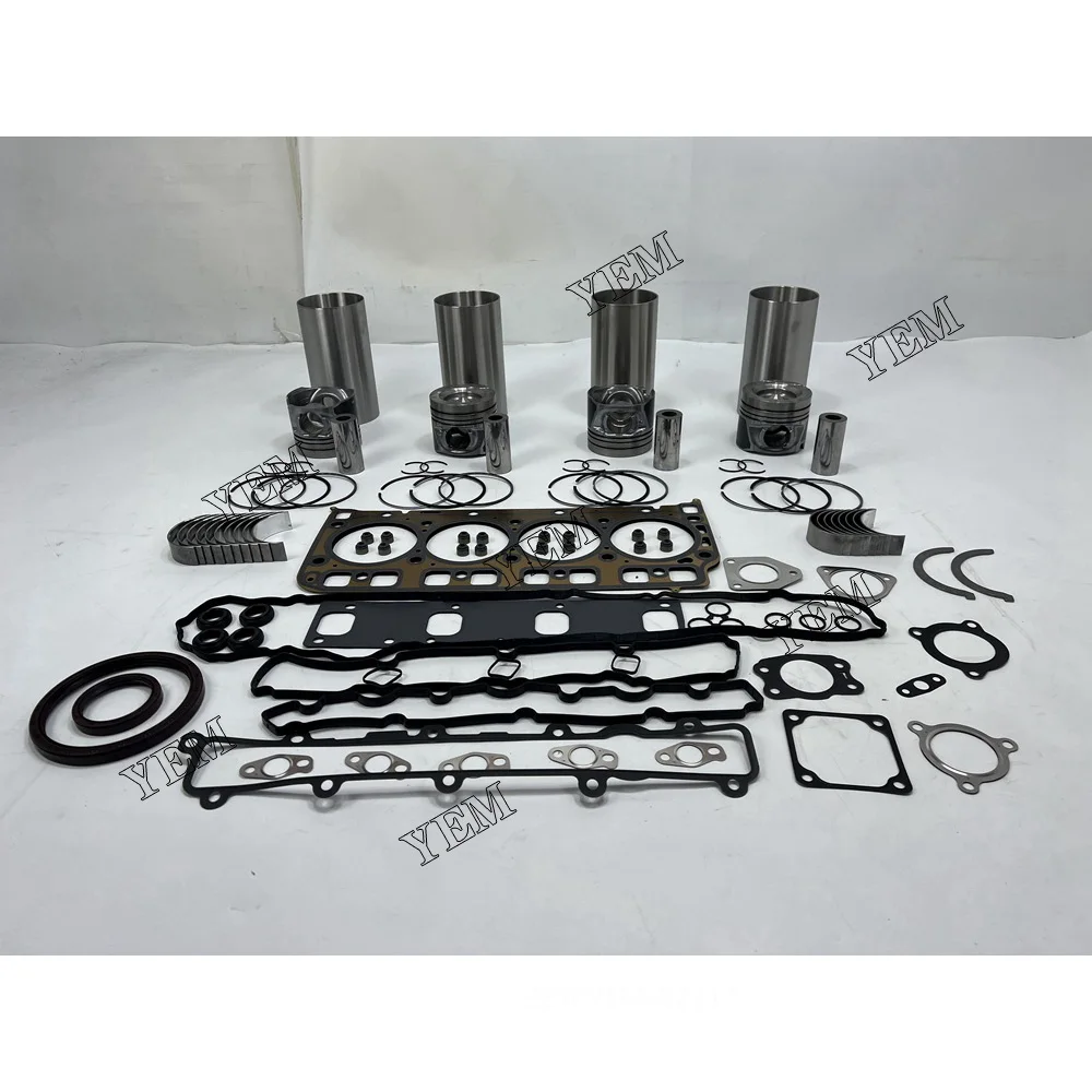 D34 Cylinder Liner Kit for Doosan Excavator Part Genuine Engine Parts