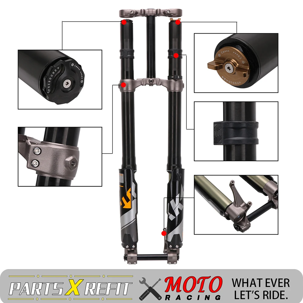 Передняя амортизационная вилка для мотоцикла JFG внедорожника CNC Light Bee X S аксессуары SURRON