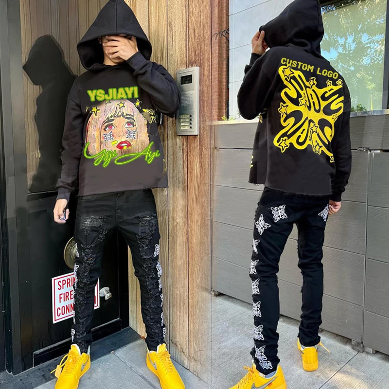 ALL WORK NO PLAY // Custom Hoodie