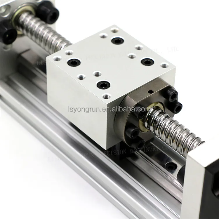 Customized Ball Screw Stepper Motor CNC Linear Rail Slide Actuator Ball ...
