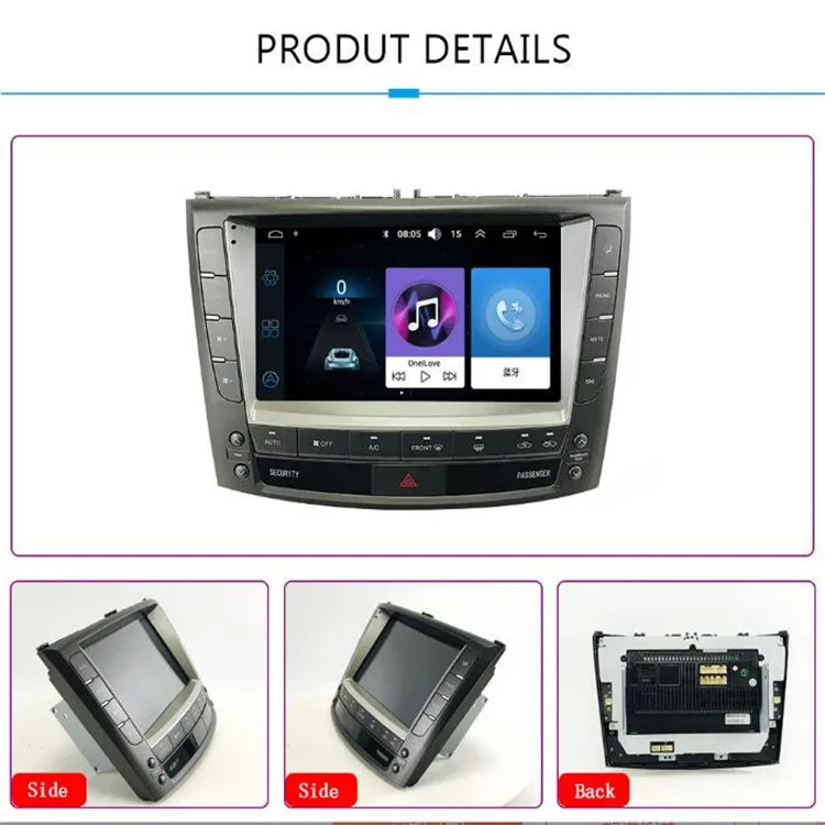 9 дюймов Android Автомобильная материнская плата радио плеер для LEXUS IS Is250 Is300 высокий или низкий 2006-2012 автомобильный навигатор Gps