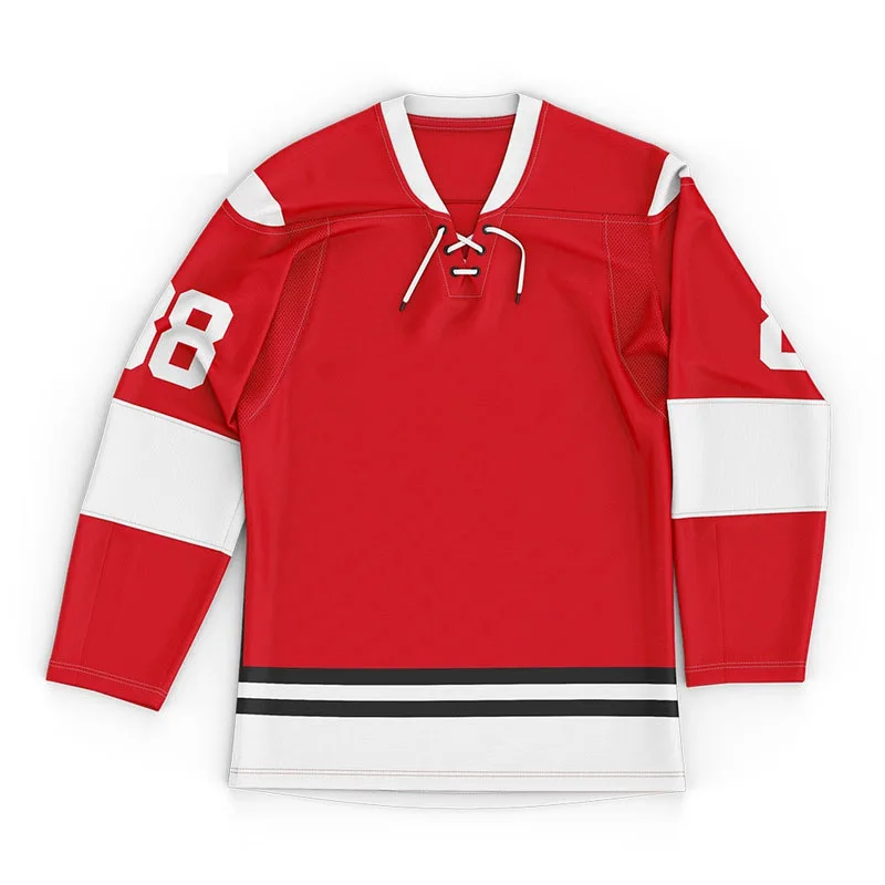 Custom Sublimation Printing Ice Hockey Wear Jersey Uniforms Suit