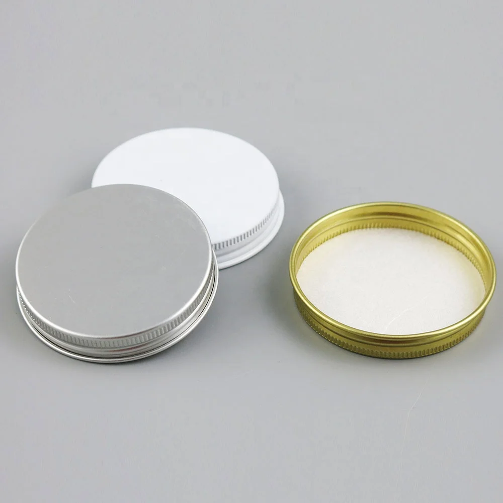 Empty Body Scrub Beard Wax Lip Balm Cream Container 10g 15g 20g 30g 50g 60g 80g 100g 150g Gold Black White Screw Aluminum Jar