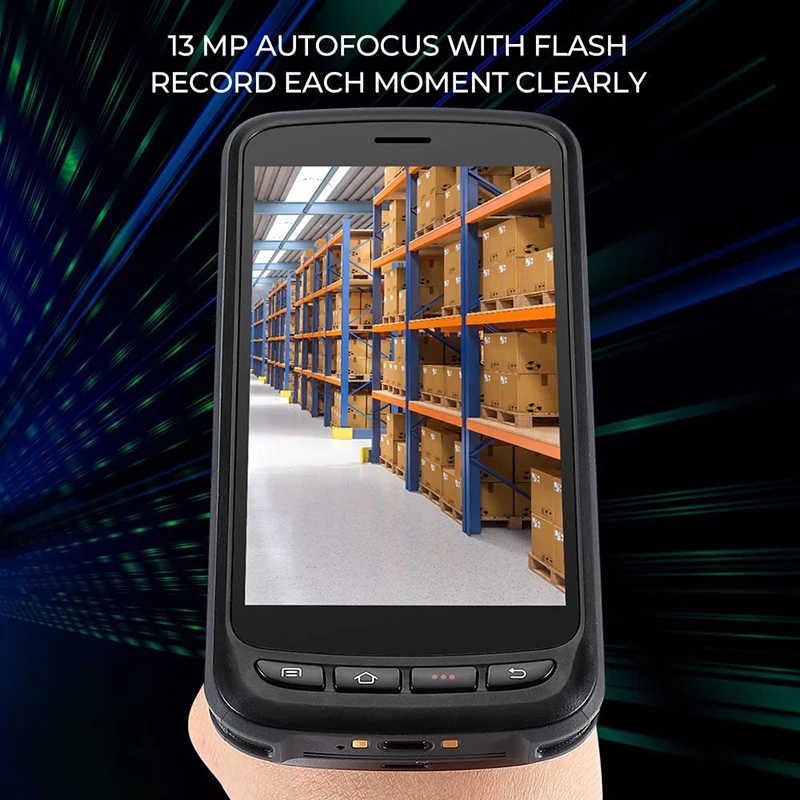 RT72 Android 11 Rugged PDA Data Collector Handheld 2D Barcode Scanner with 4G WiFi GPS Mobile PDA Terminal in Stock