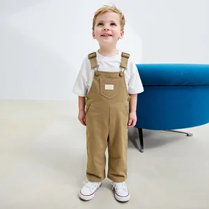 Wholesale Boys and Girls Vintage Denim Corduroy Leggings with Custom Logo Summer Soft Kids