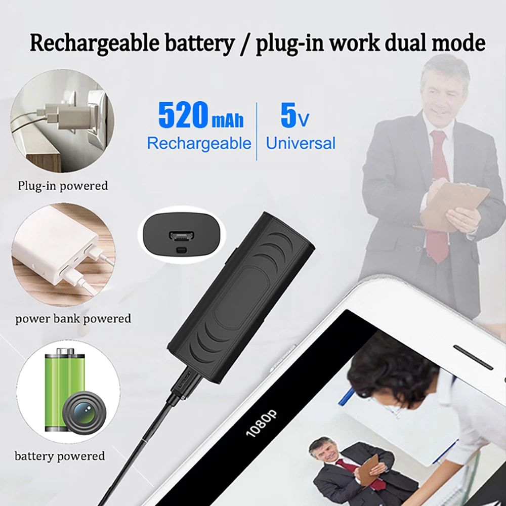 Mini Wifi Camera CCTV Video Recorder Home Security Cameras 720P HD Wireless WiFi Remote View Camera Nanny Cam Small Recorder