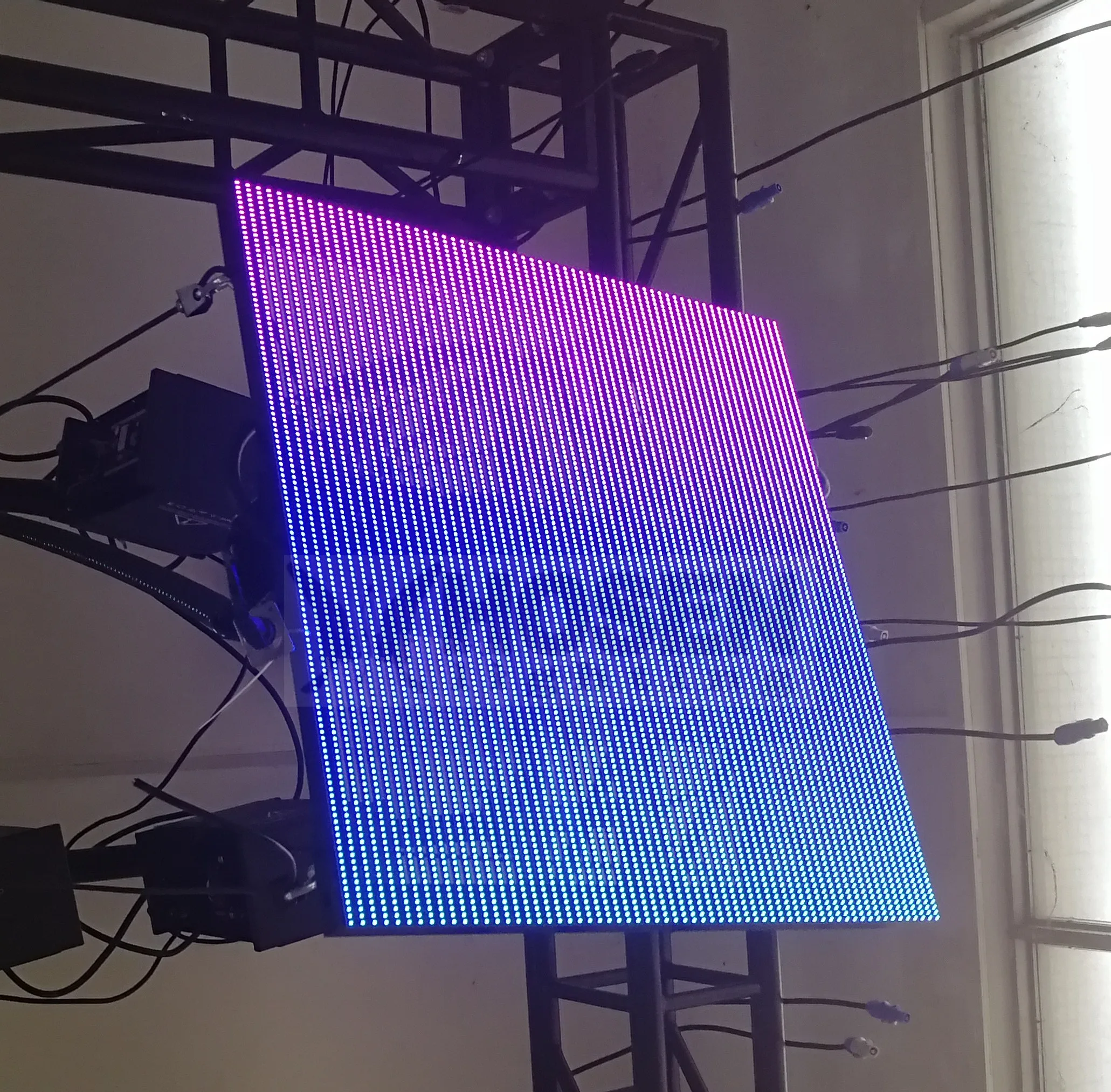 Led Screen Flybar Flying LED Screen - Kinetic Lifting Display System