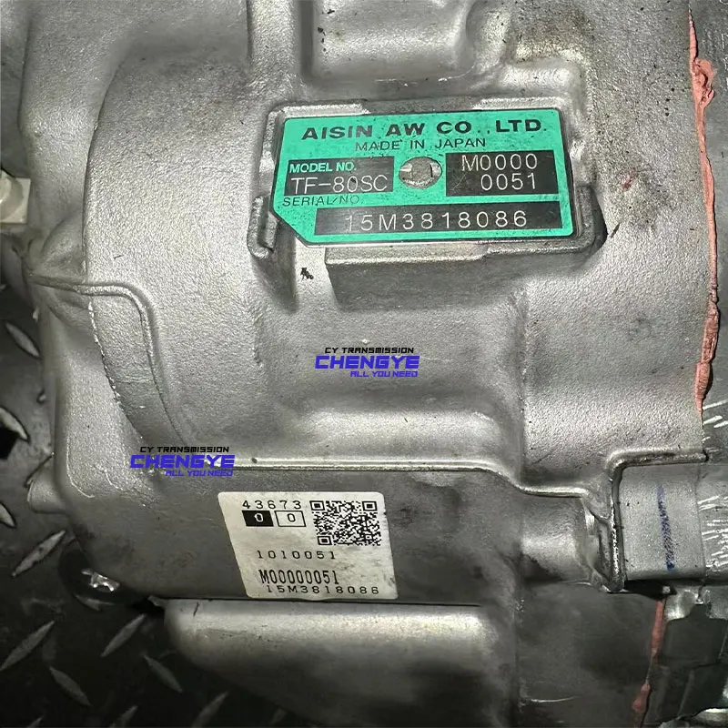 Aisin TF-80SC 6-Speed Automatic Gearbox - Used Transmission for