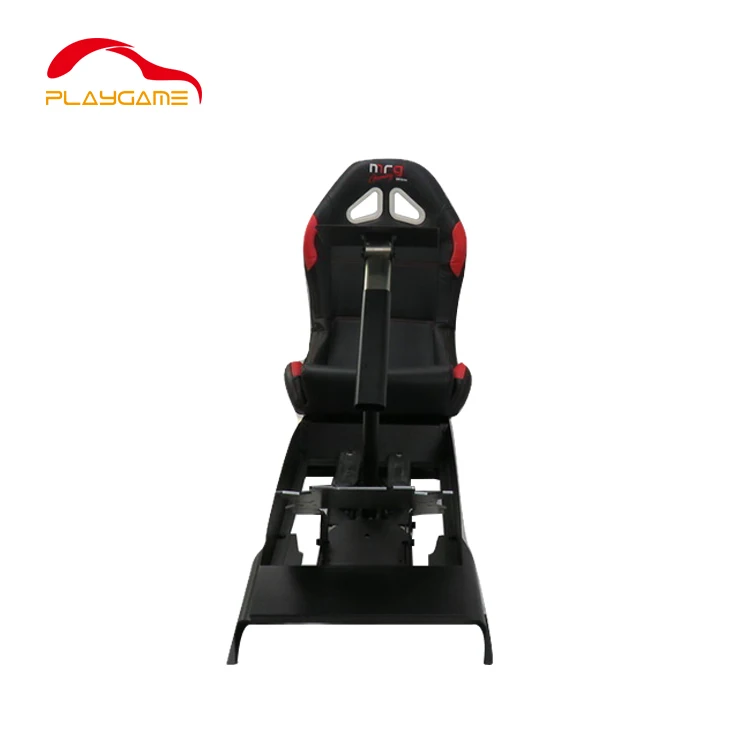 Gaming Car Stable Racing Simulator Cockpit Sim Wheel Stand Driving Simulator With Gear Shift Mount Single Monitor Stand