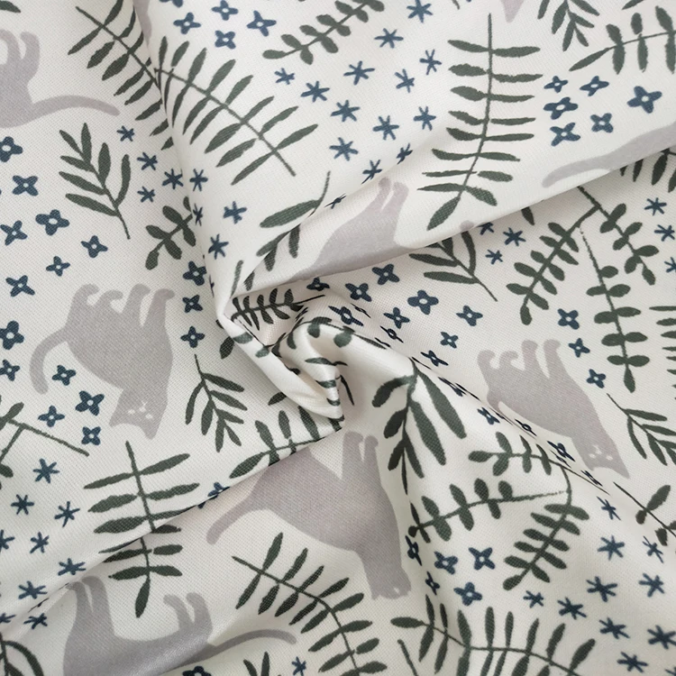 New Pattern Printed PUL fabric  High Quality  100% Polyester  Waterproof Fabric  in stock