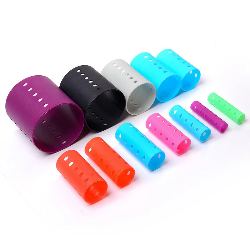 Factory Direct Sale Multi-size Plastic Hair Rollers DIY Hair Styling Tools Magnetic Hair Rollers with Pins
