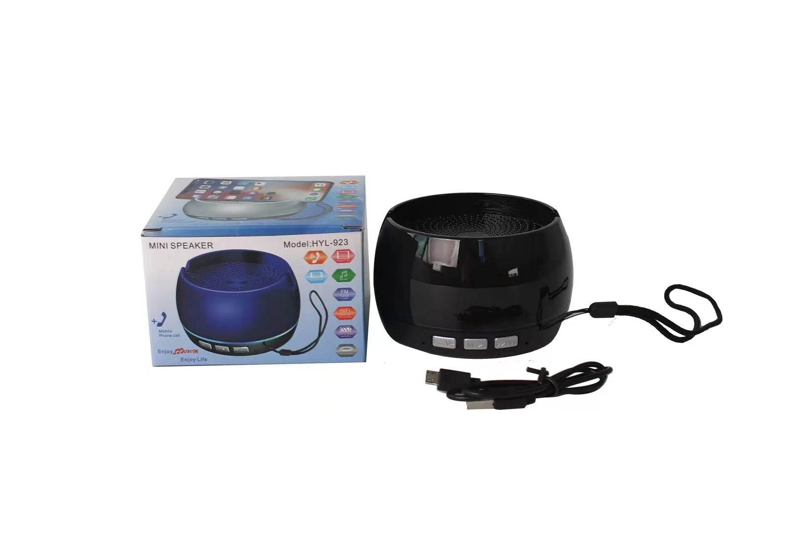 Mini haut-parleurs BT, haut-parleur Portable sans fil, Recharge SuperBass, lecteurs de musique stéréo, haut-parleur à la mode, en stock