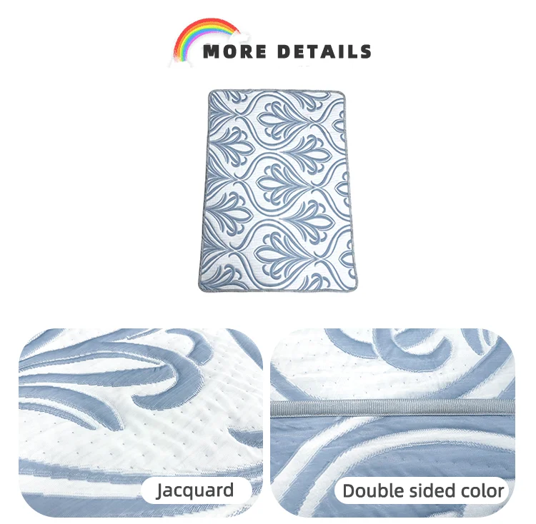 Classical jacquard home blanket floral design surface detail