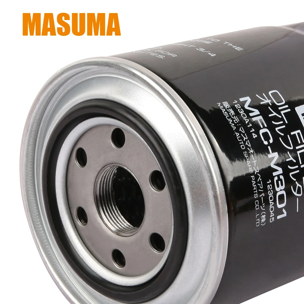 MFC-M301 MASUMA Spin-on Automotive Accessories Oil Filter Paper 1230A114 1230A045 for MITSUBISHI L200