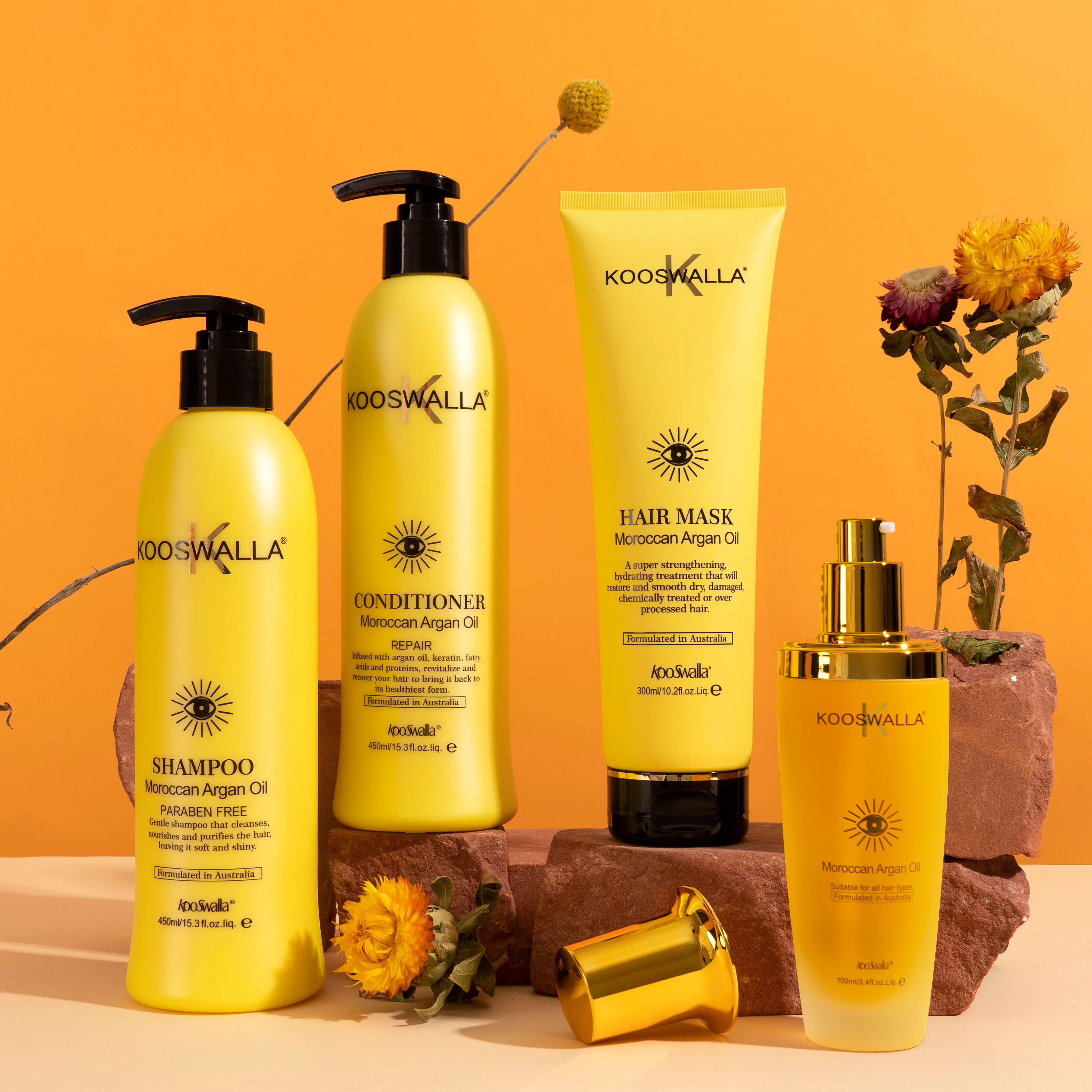 CURLY CREAM Kooswalla Moisturizing Argan Oil Styling Hair Curl Cream Hydrating