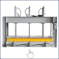 Automatic Hydraulic Veneer Laminate Wood Door Woodworking Cold Press Machine For Plywood