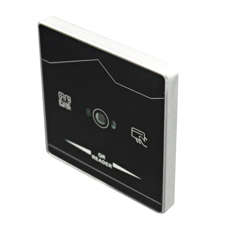Waterproof Visitor Wiegand QR Code Reader RS232 RS485 RFID NFC Smart QR Code Scanner Outdoor Access Control System