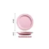 Disque anglais rose de 8 pouces