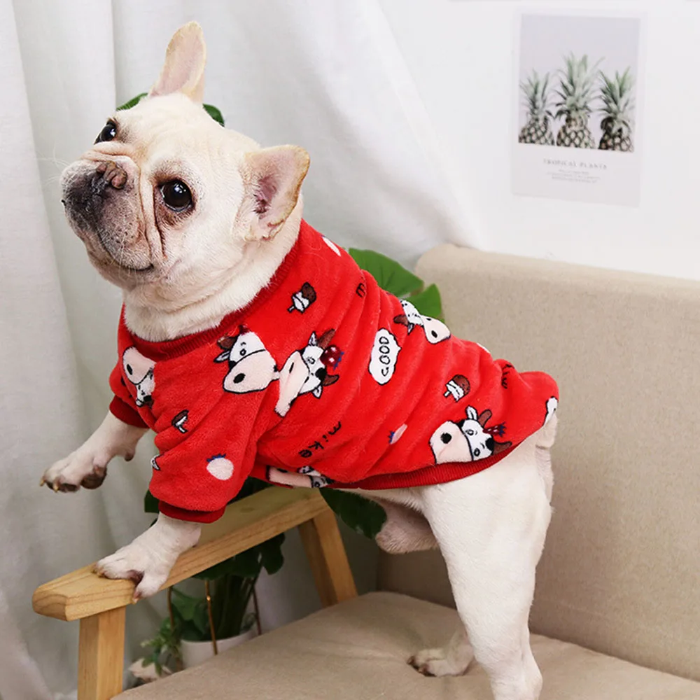 Small Cute Pet Dog Cat Clothes Puppy Warm Sweater Hoodie Coat Costume Apparel 