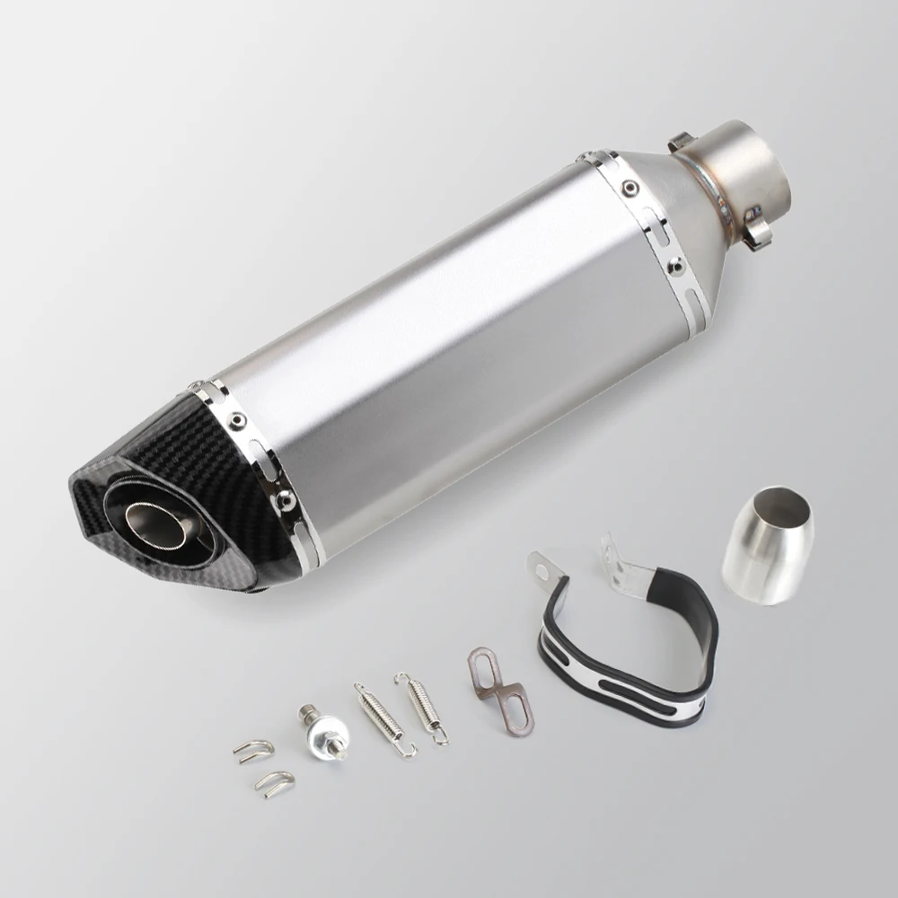 51mm Universal Motorcycle Exhaust Pipe Modification Muffler with