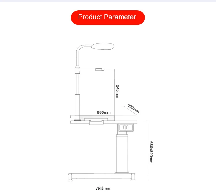 2 YEARS WARRANTY QUALITY CP-180AT Optometry Combination Table Optical Manufacturer Testing Instrument