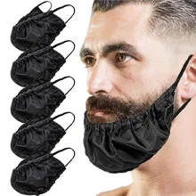 Hot Selling adjustable facial custom hair apron guard beard cover protects beard bandanas bedtime bib