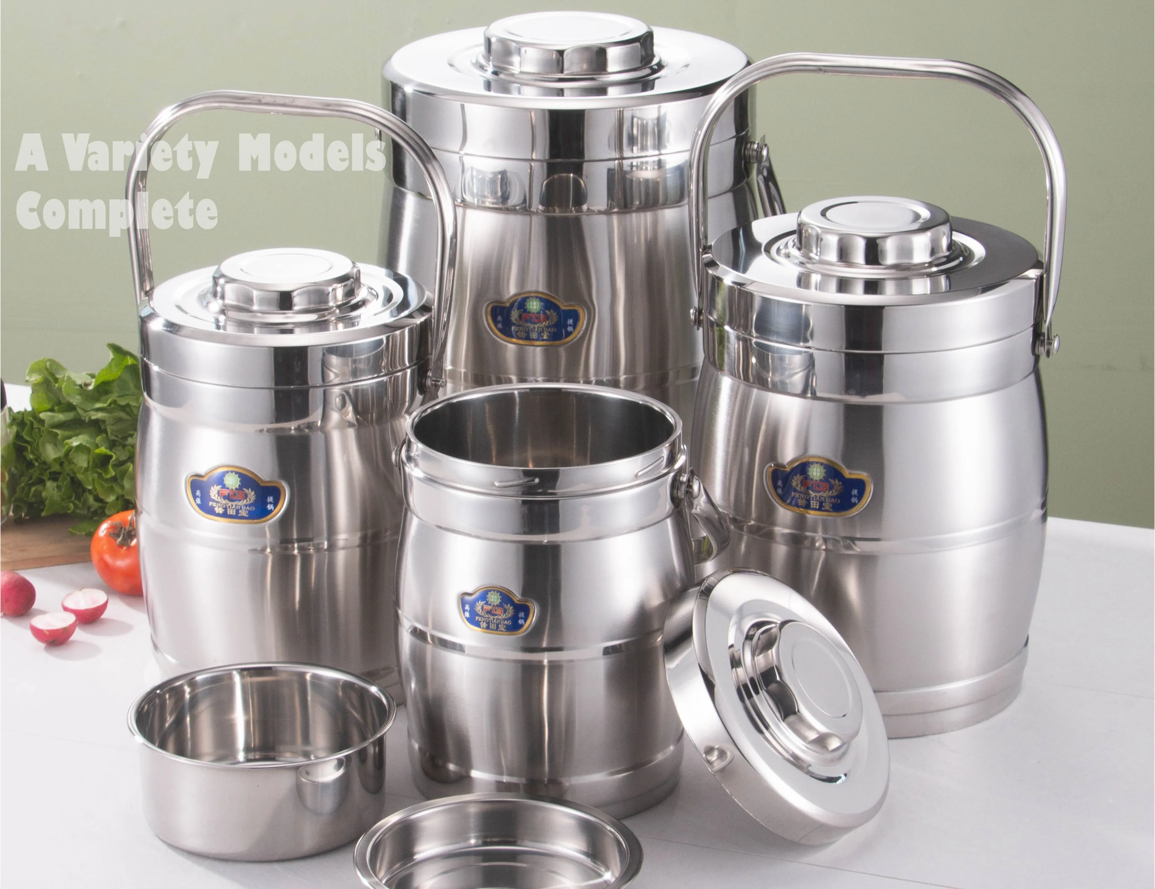 Stainless Steel Thermal Lunch Box Bento Lunch Box Stainless Steel Container with Lid