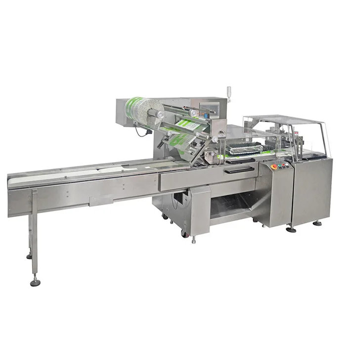 Kulfi and Garri Pillow Packing Machine Horizontal Food Packaging Machinery for Bags and Pouches with Labeling Filling Function